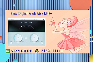 动态高频处理器 – Slate Digital Fresh Air v1.0.8-WIN VST, VST3, AAX x64