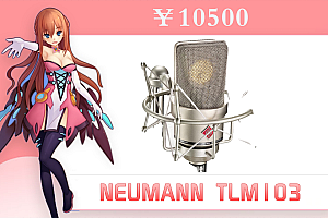 NEUMANN 诺音曼TLM103电容麦克风专业演出K歌录音主播直播话筒设备全套 TLM103标配(镍色带防震架)