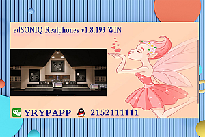 耳机校准 – edSONIQ Realphones v1.8.193 WIN  VST VST3 AAX