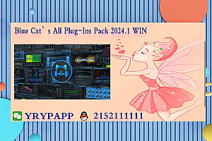 Blue Cat’s All Plug-Ins Pack 2024.1 WIN VST VST3 AAX