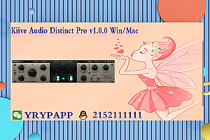 失真 – Kiive Audio Distinct Pro v1.0.0 Win/Mac  VST VST3 AAX