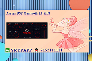 低音插件 – Aurora DSP Mammoth 1.6 WIN VST VST3 AAX