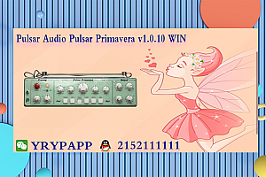 经典弹簧混响 – Pulsar Audio Pulsar Primavera v1.0.10 WIN VST VST3 AAX