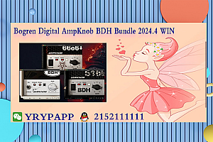高增益电子管吉他放大器 – Bogren Digital AmpKnob BDH Bundle 2024.4 WIN VST VST3 AAX